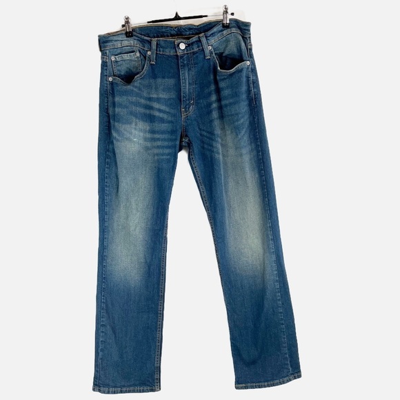 Levis 559 Relaxed Straight Men's Jeans Medium Wash Size 33x32 - Picture 3 of 9